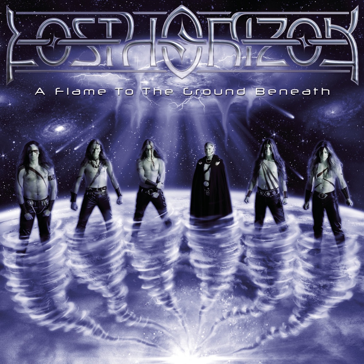 Album cover for A Flame to the Ground Beneath by Lost Horizon