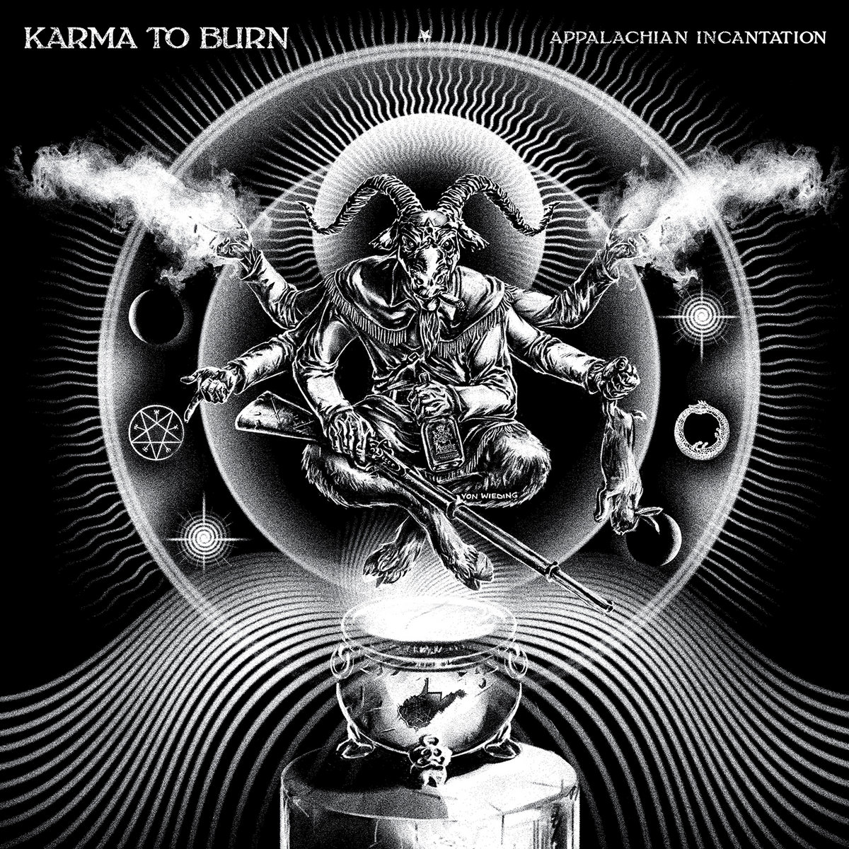Album cover for Appalachian Incantation by Karma to Burn