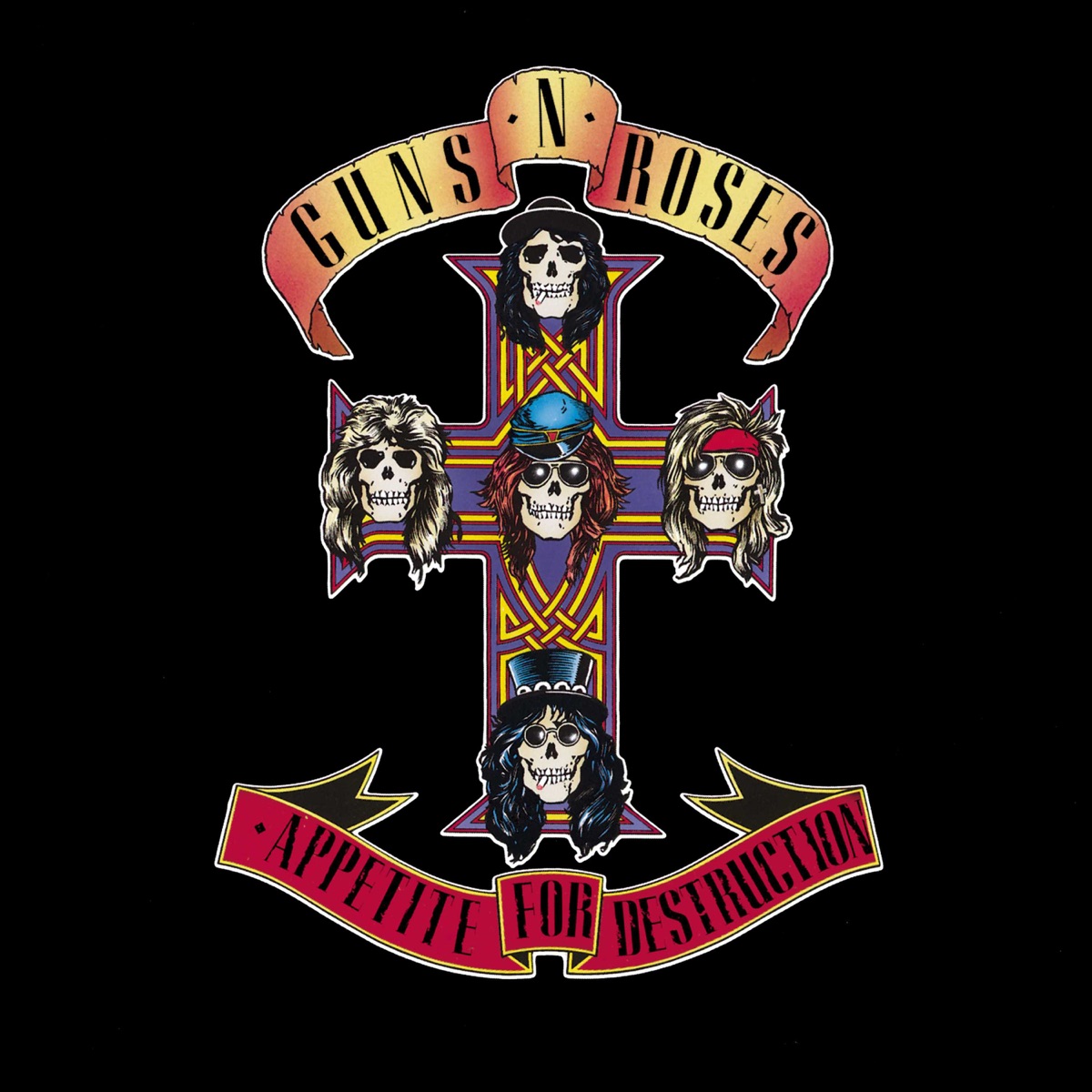 Album cover for Appetite for Destruction by Guns N'Roses