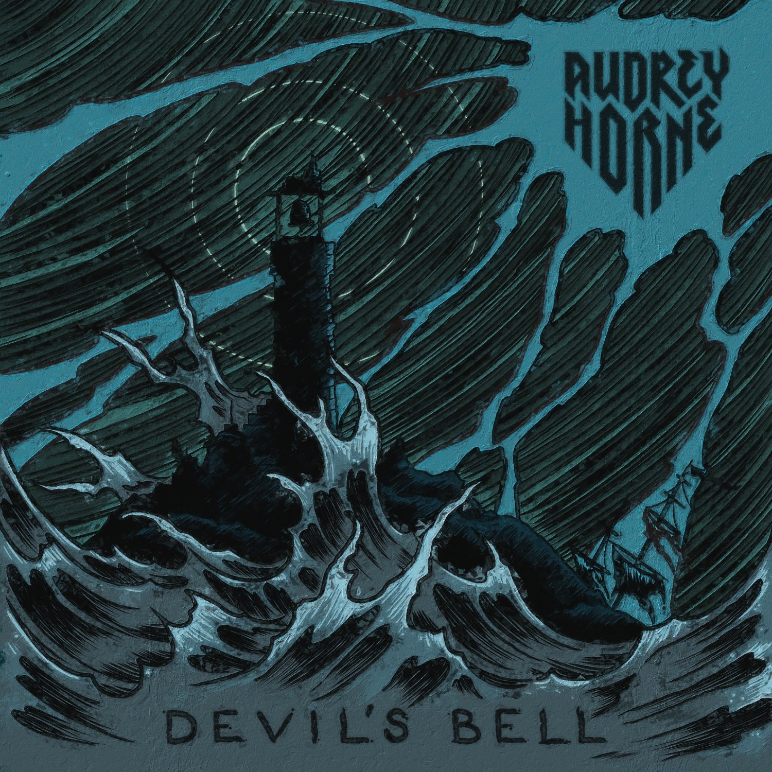 Album cover for Devil's Bell by Audrey Horne