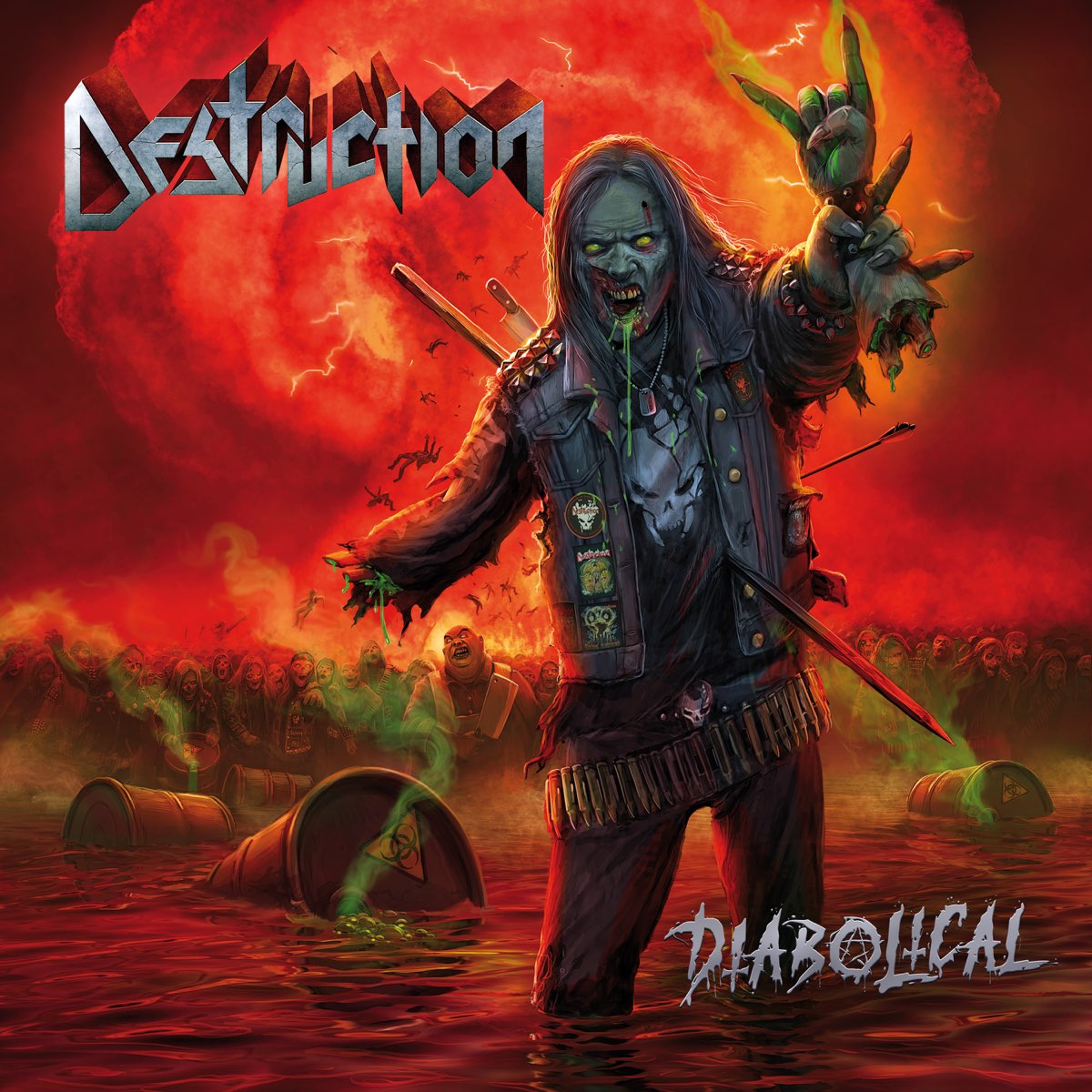 Album cover for Diabolical by Destruction