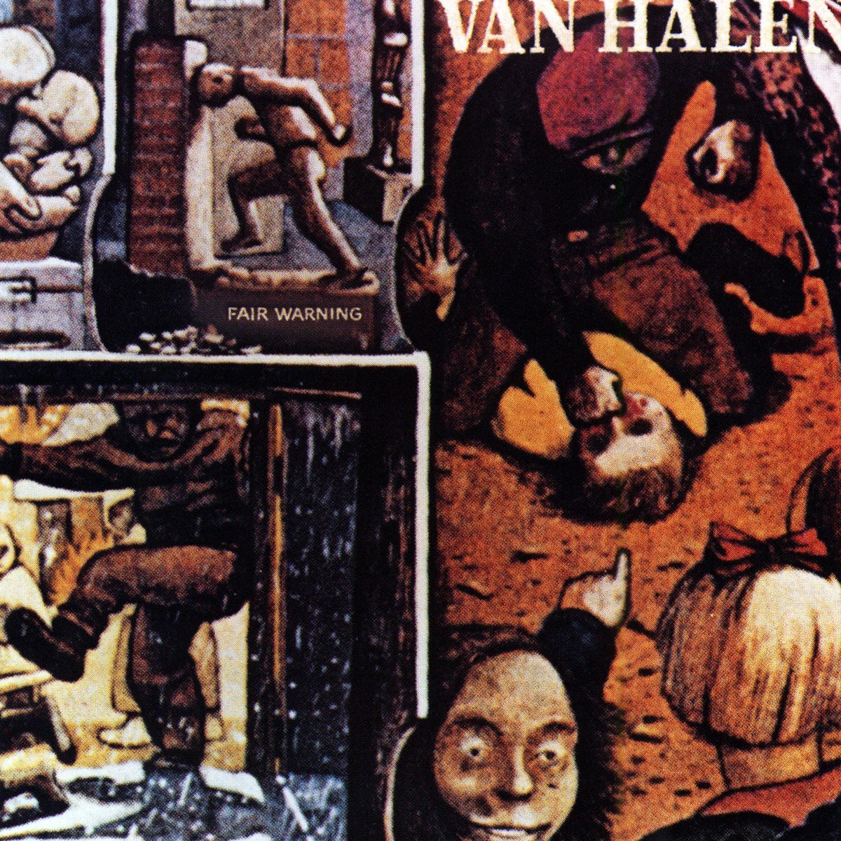 Album cover for Fair Warning by Van Halen