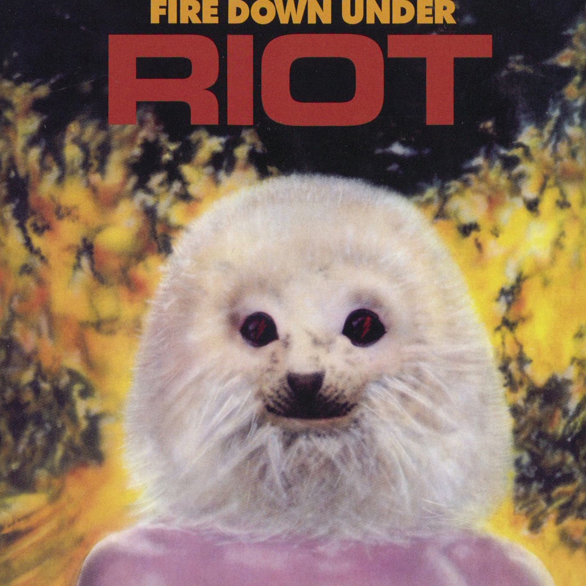 Album cover for Fire Down Under by Riot