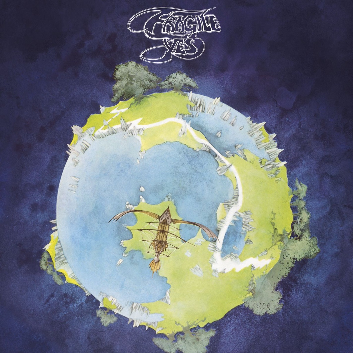 Album cover for Fragile by Yes