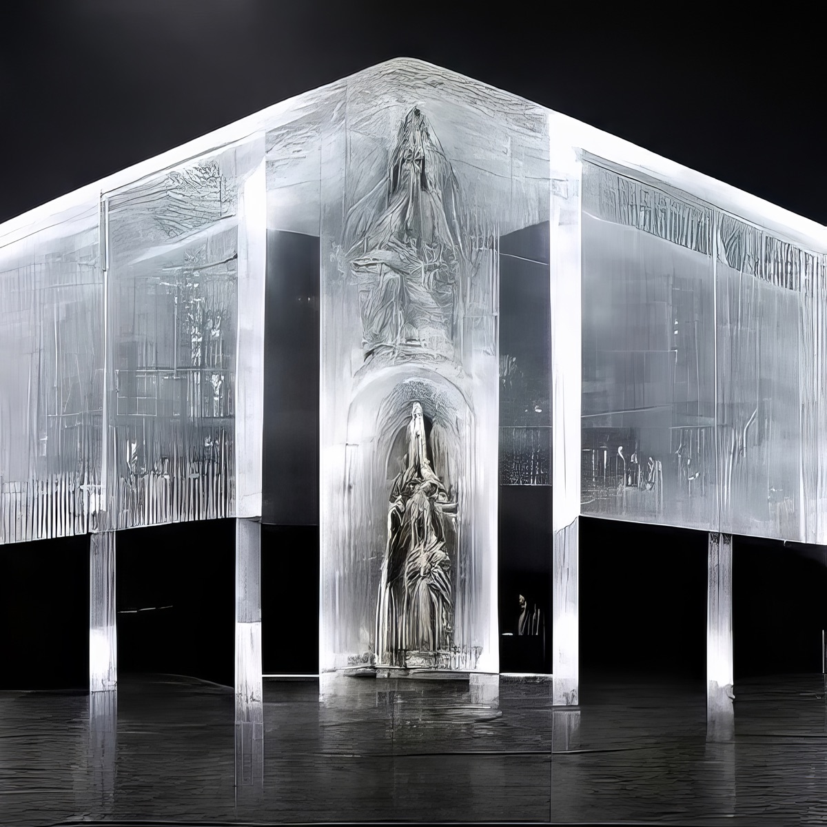 Album cover for From the Other Side of the Mirror by Glassing