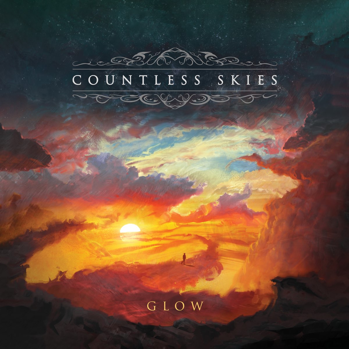 Album cover for Glow by Countless Skies