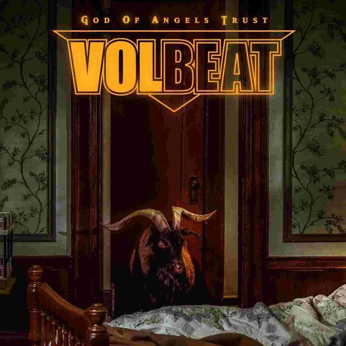 Album cover for God of Angels Trust by Volbeat