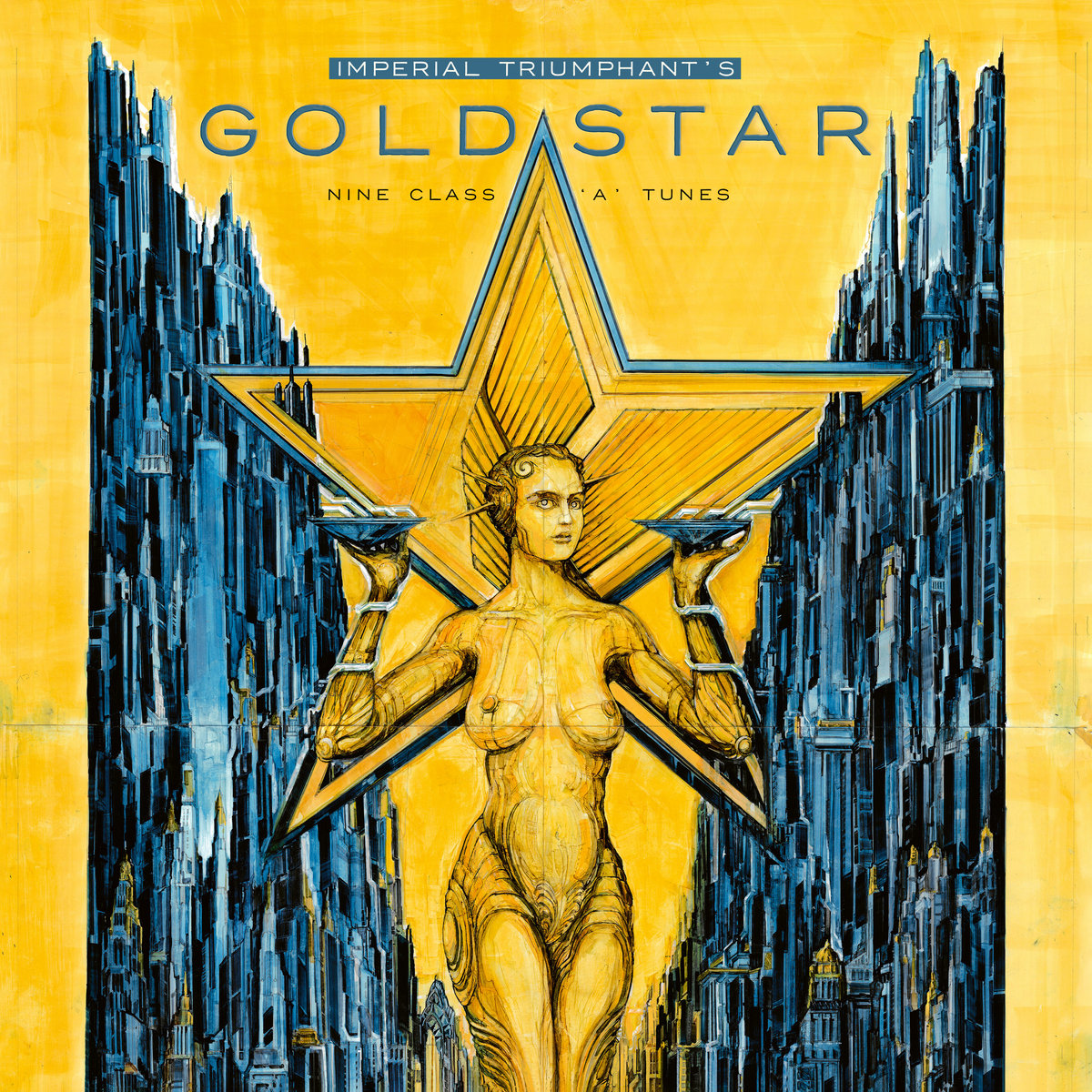 Album cover for Goldstar by Imperial Triumphant