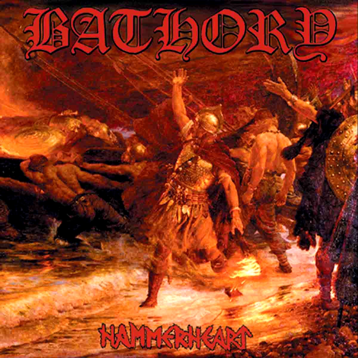 Album cover for Hammerheart by Bathory