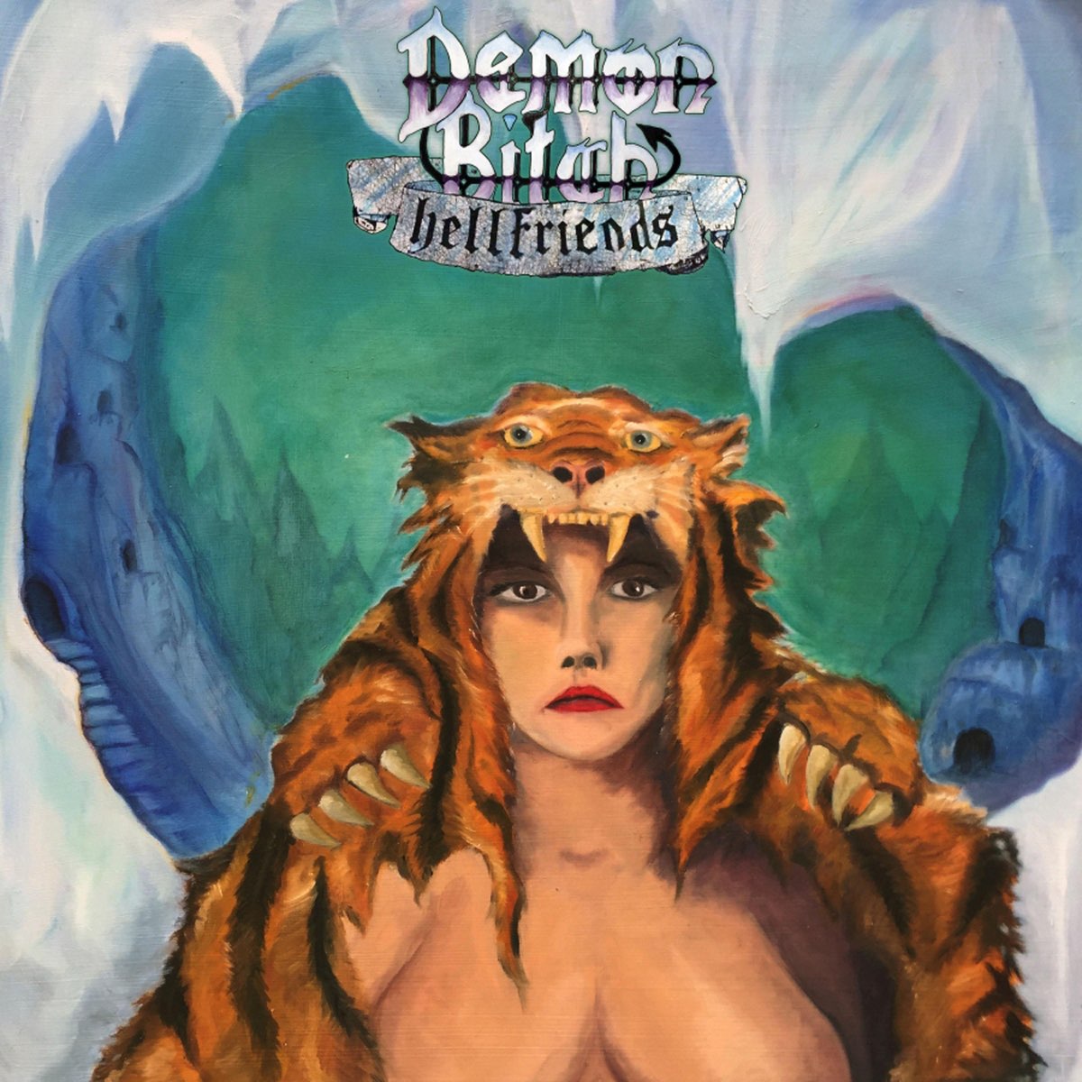 Album cover for Hellfriends by Demon Bitch