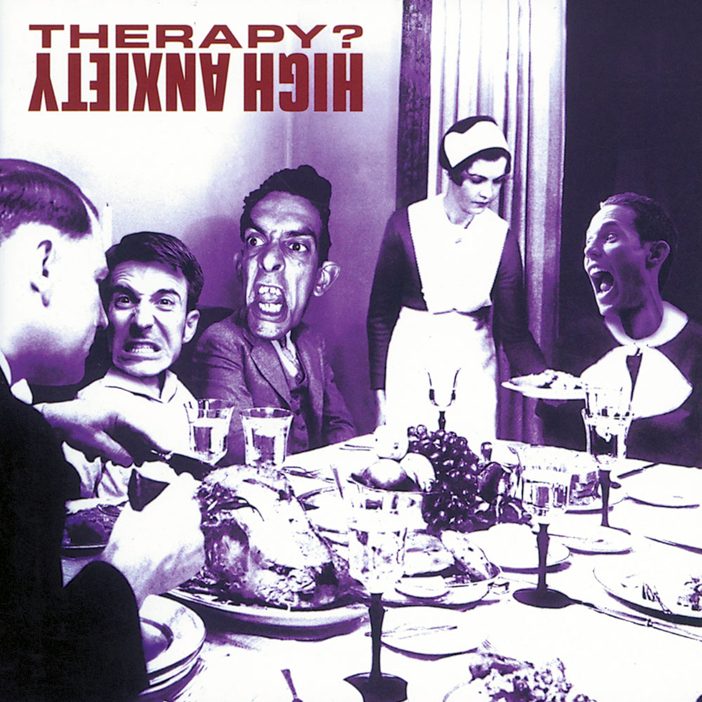 Album cover for High Anxiety by Therapy?