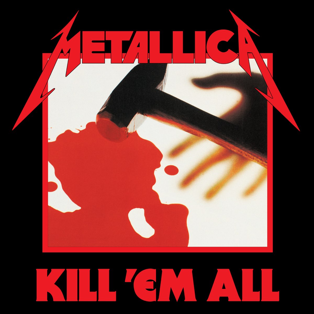 Album cover for Kill 'Em All by Metallica