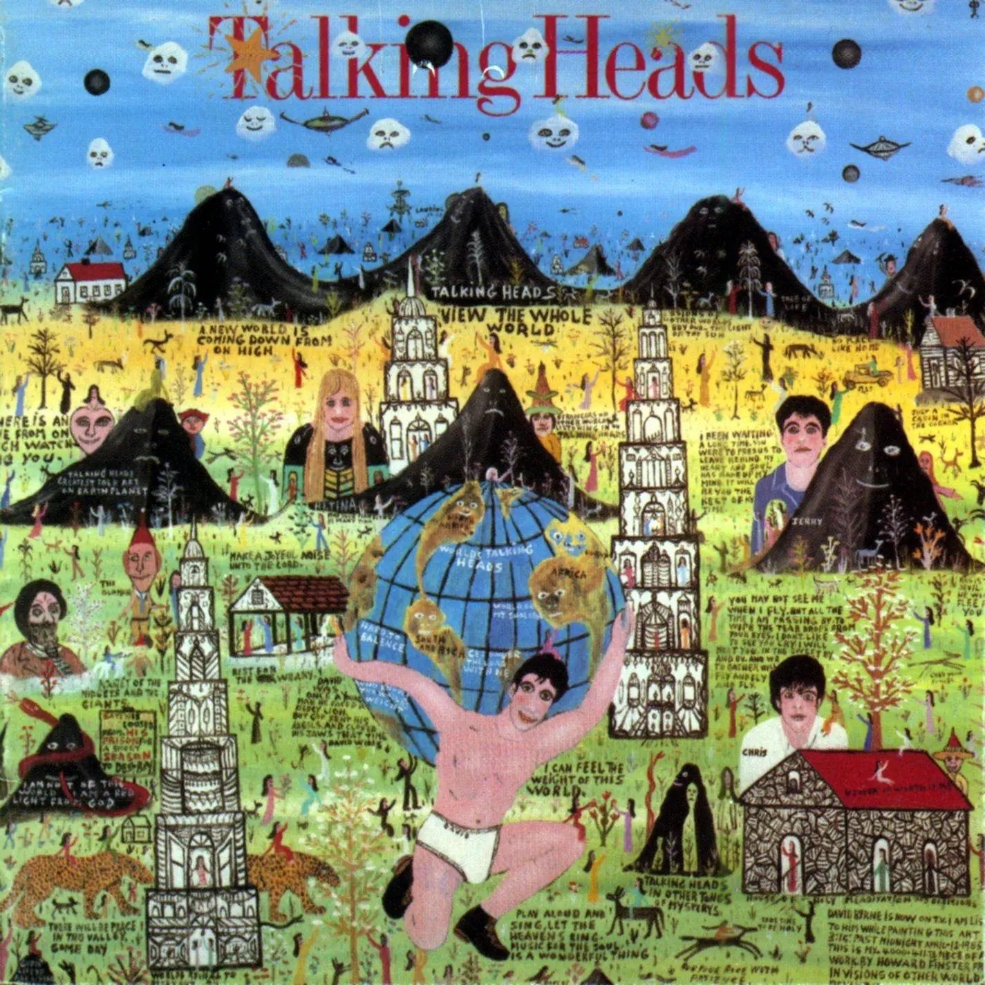 Album cover for Little Creatures by Talking Heads