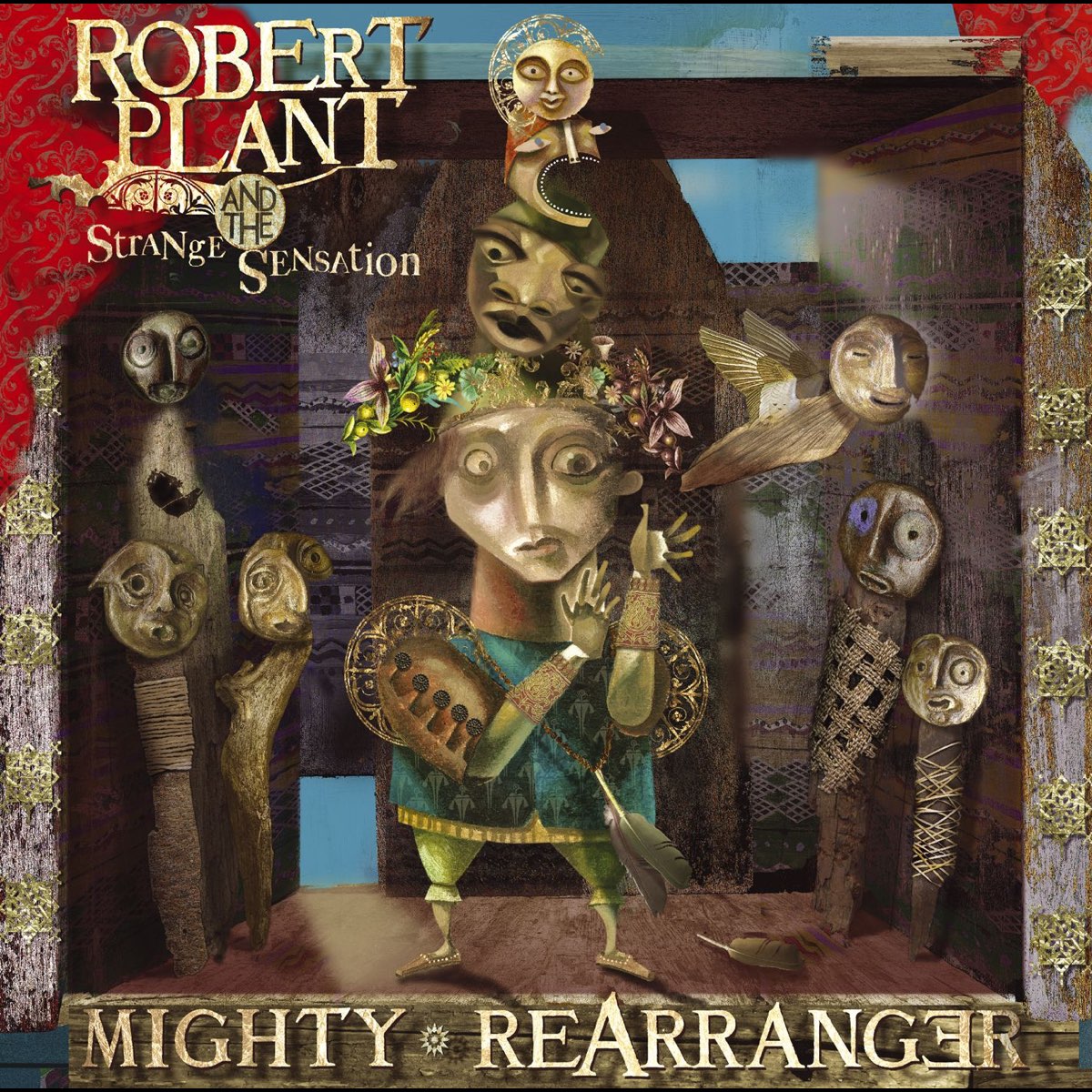 Album cover for Mighty ReArranger by Robert Plant and the Strange Sensation