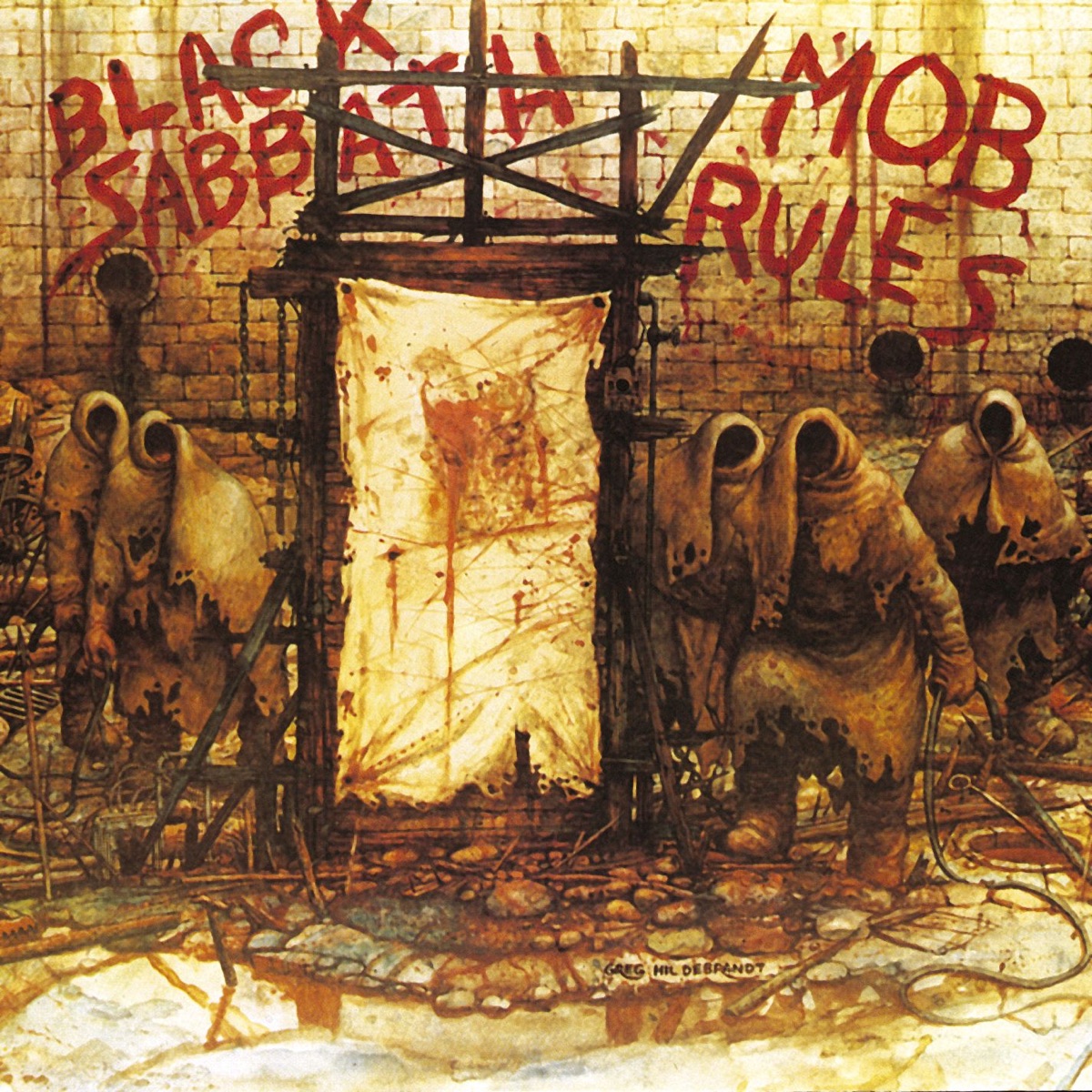 Album cover for Mob Rules by Black Sabbath