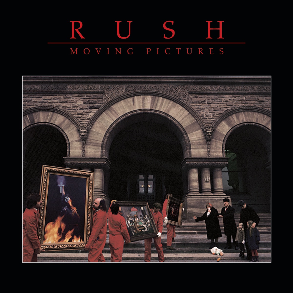 Album cover for Moving Pictures by Rush