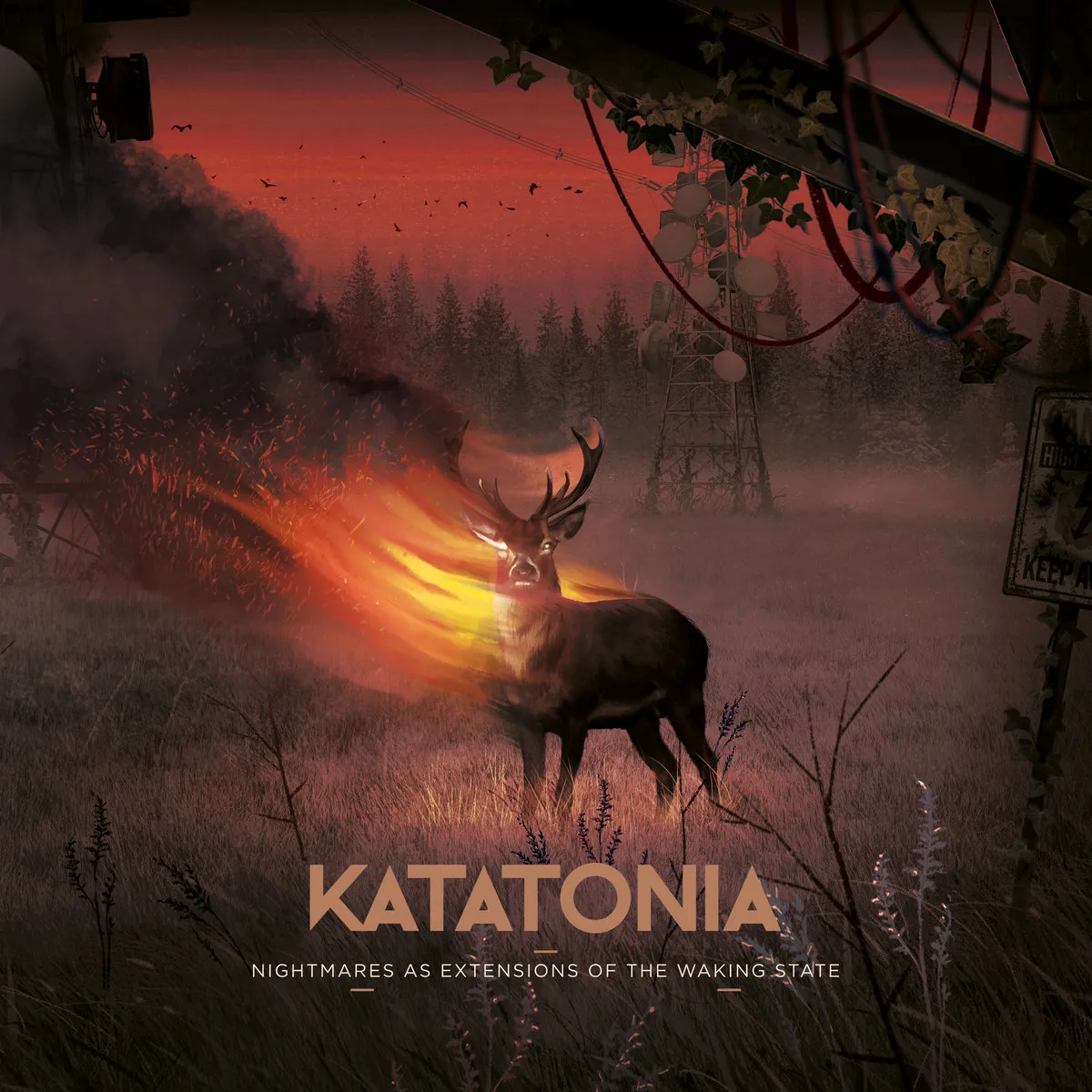 Album cover for Nightmares as Extensions of the Waking State by Katatonia
