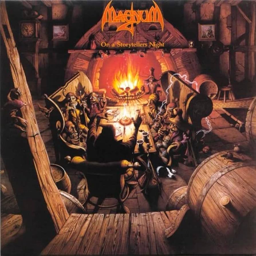 Album cover for On a Storyteller's Night by Magnum