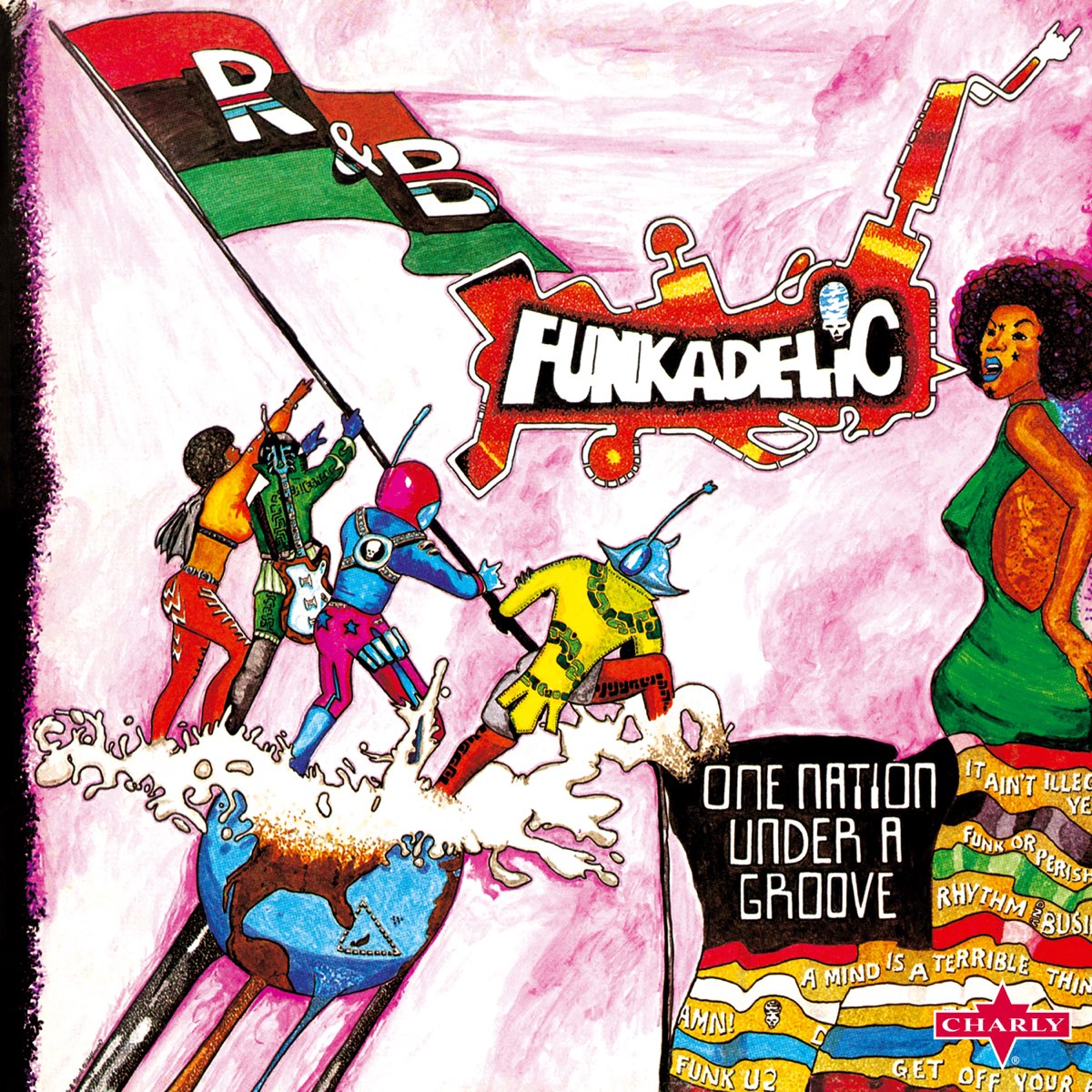 Album cover for One Nation Under a Groove by Funkadelic