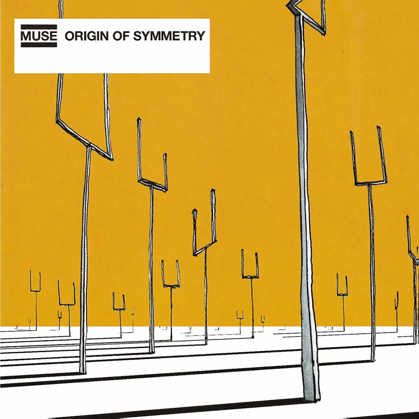 Album cover for Origin of Symmetry by Muse