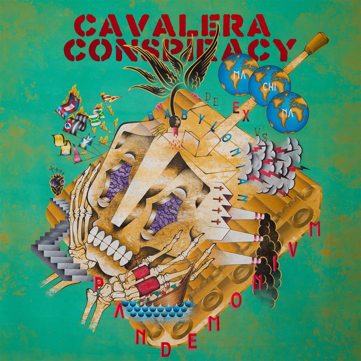 Album cover for Pandemonium by Cavalera Conspiracy
