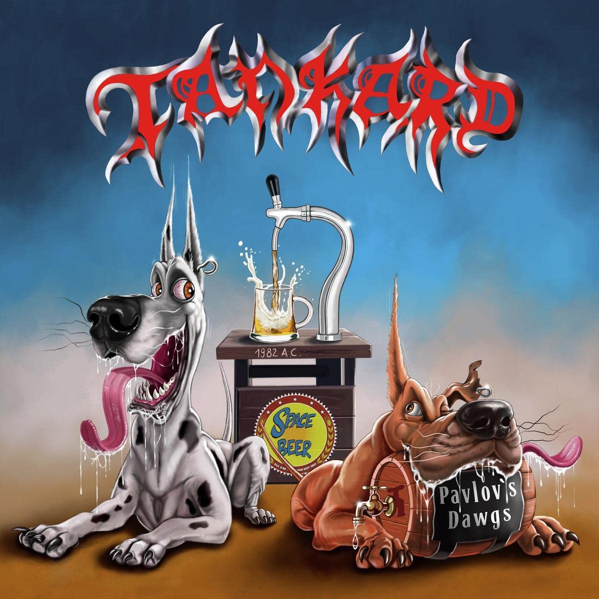 Album cover for Pavlov's Dawgs by Tankard