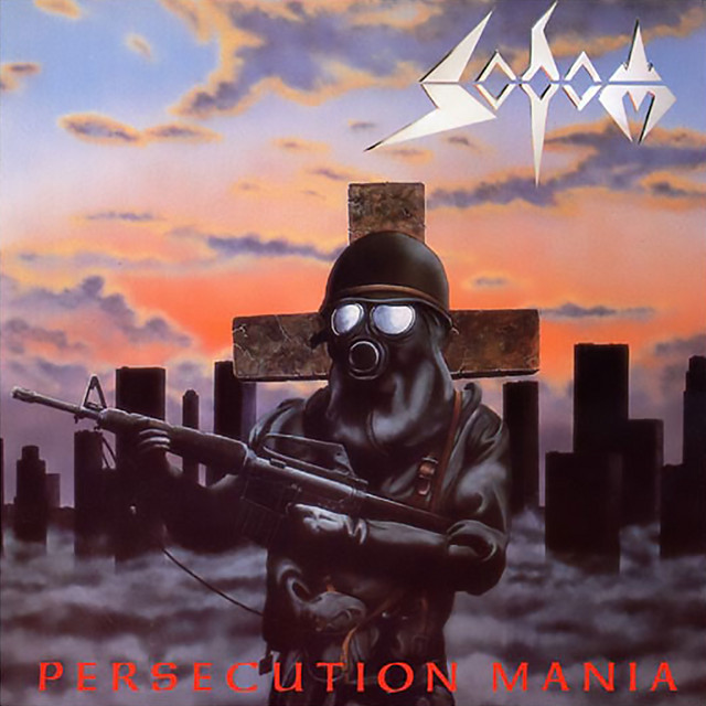 Album cover for Persecution Mania by Sodom
