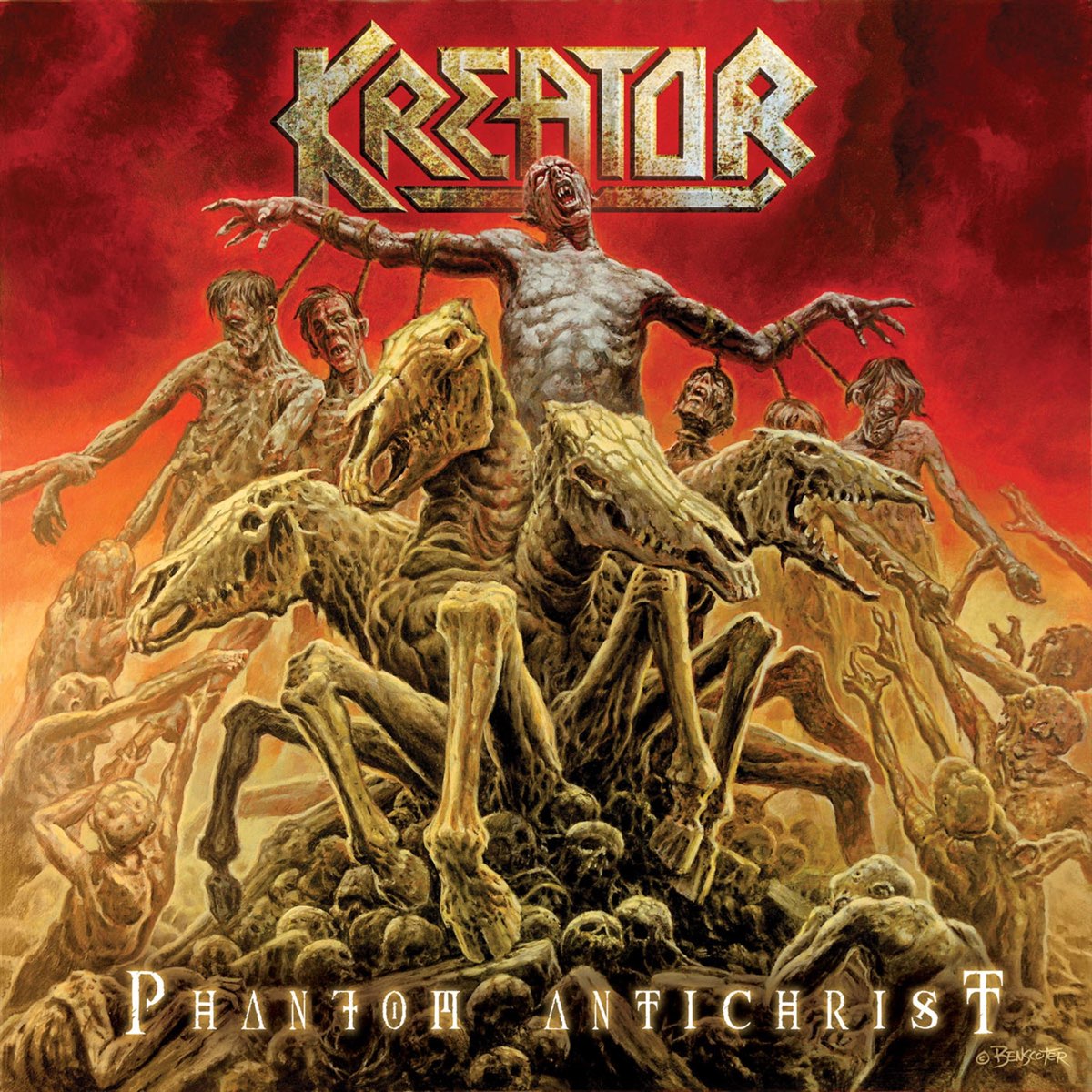 Album cover for Phantom Antichrist by Kreator
