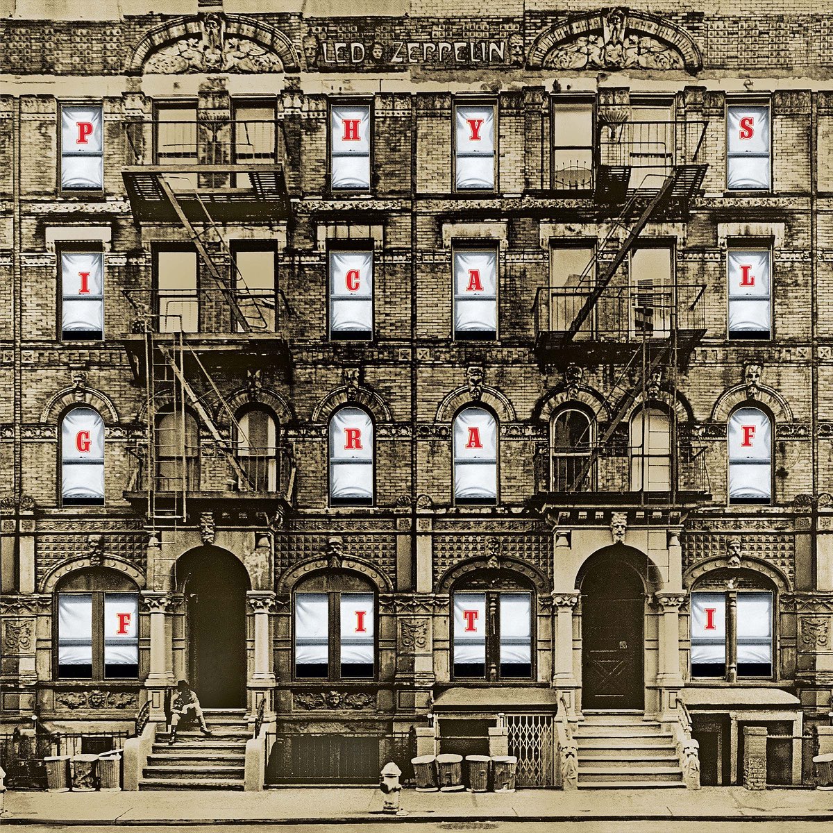 Album cover for Physical Graffiti by Led Zeppelin