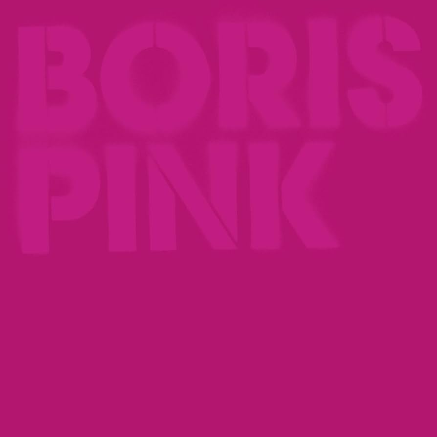 Album cover for Pink by Boris