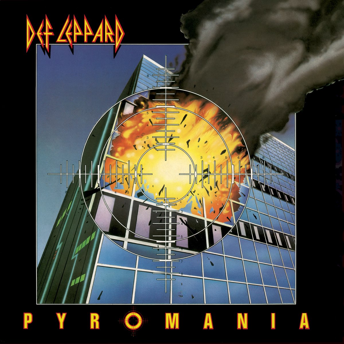 Album cover for Pyromania by Def Leppard