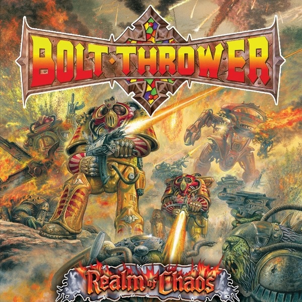 Album cover for Realm of Chaos by Bolt Thrower