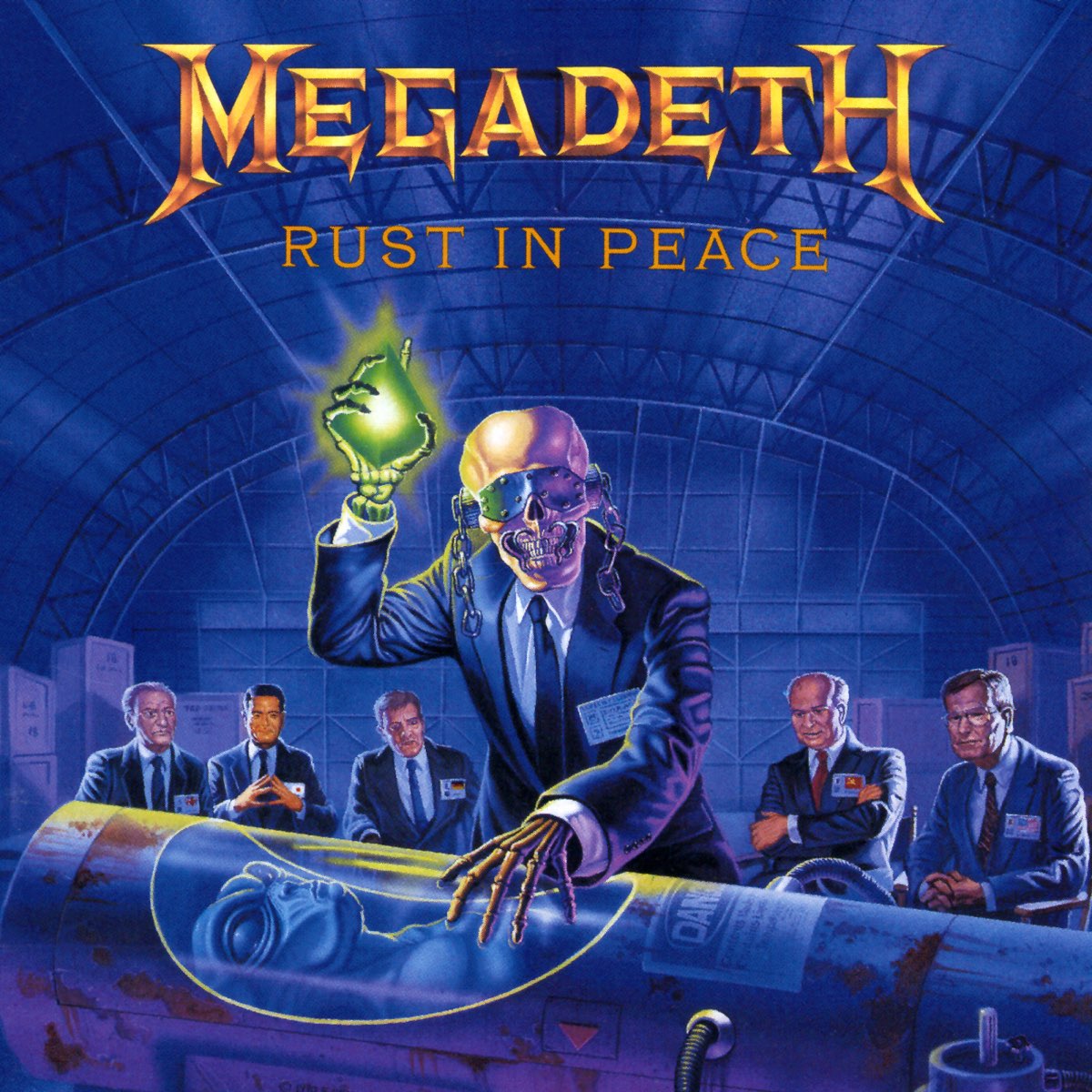 Album cover for Rust in Peace by Megadeth
