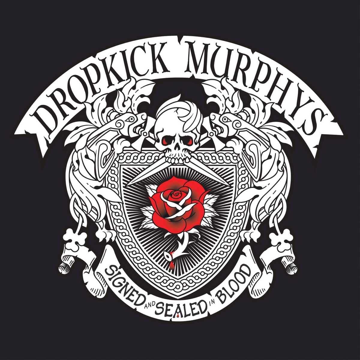 Album cover for Signed and Sealed in Blood by Dropkick Murphys