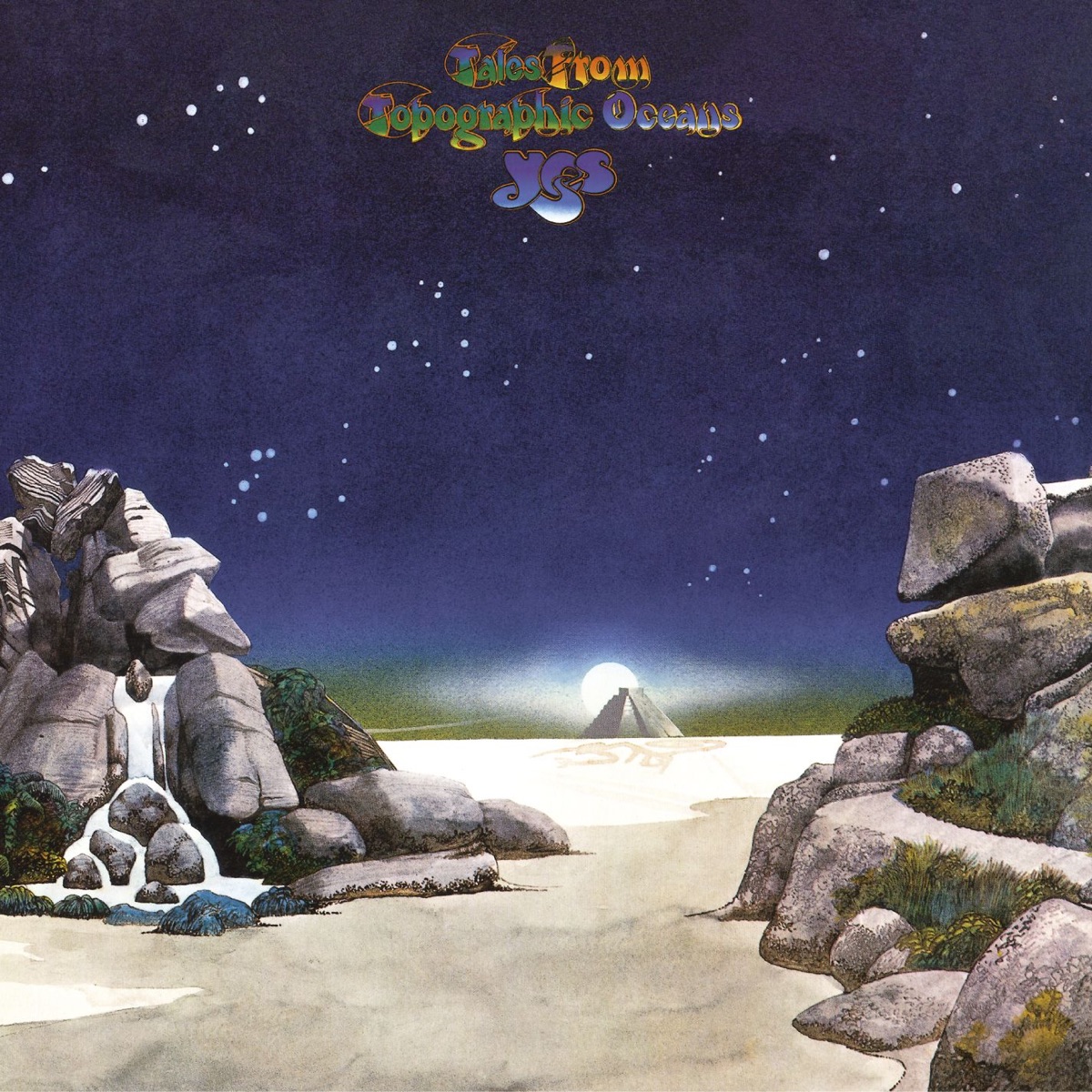 Album cover for Tales from Topographic Oceans by Yes