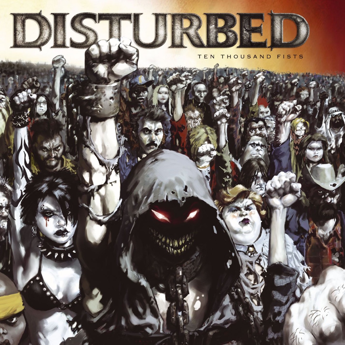 Album cover for Ten Thousand Fists by Disturbed