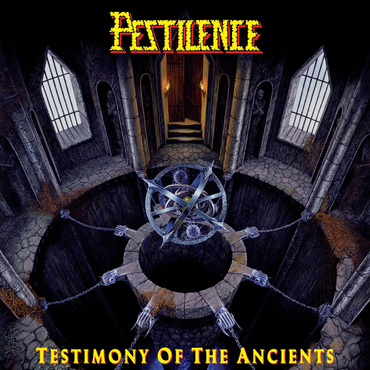 Album cover for Testimony of the Ancients by Pestilence