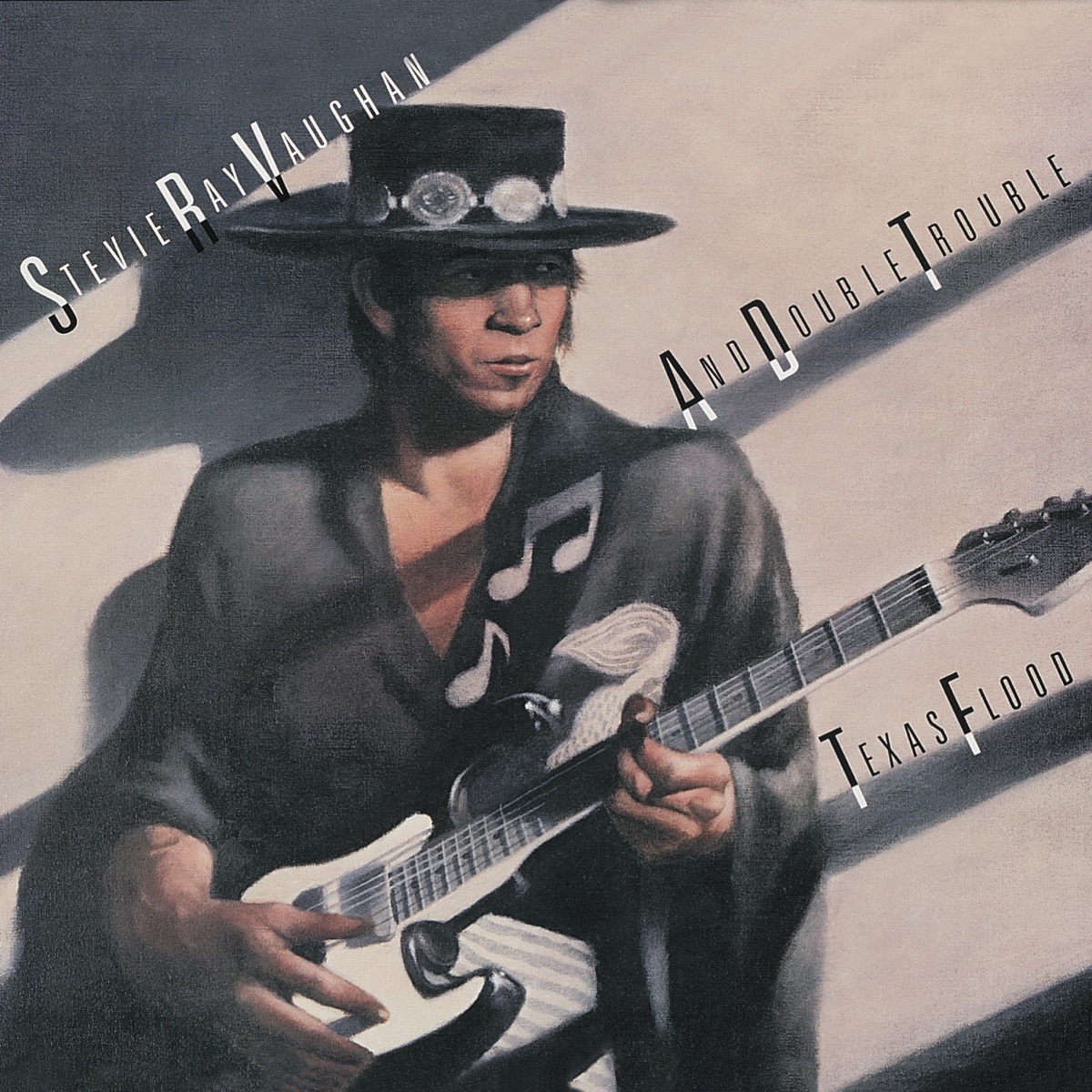 Album cover for Texas Flood by Stevie Ray Vaughan and Double Trouble