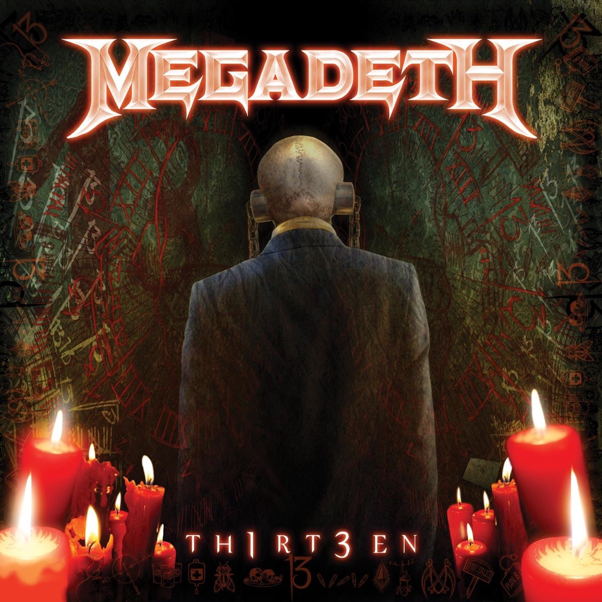 Album cover for Th1rt3en by Megadeth