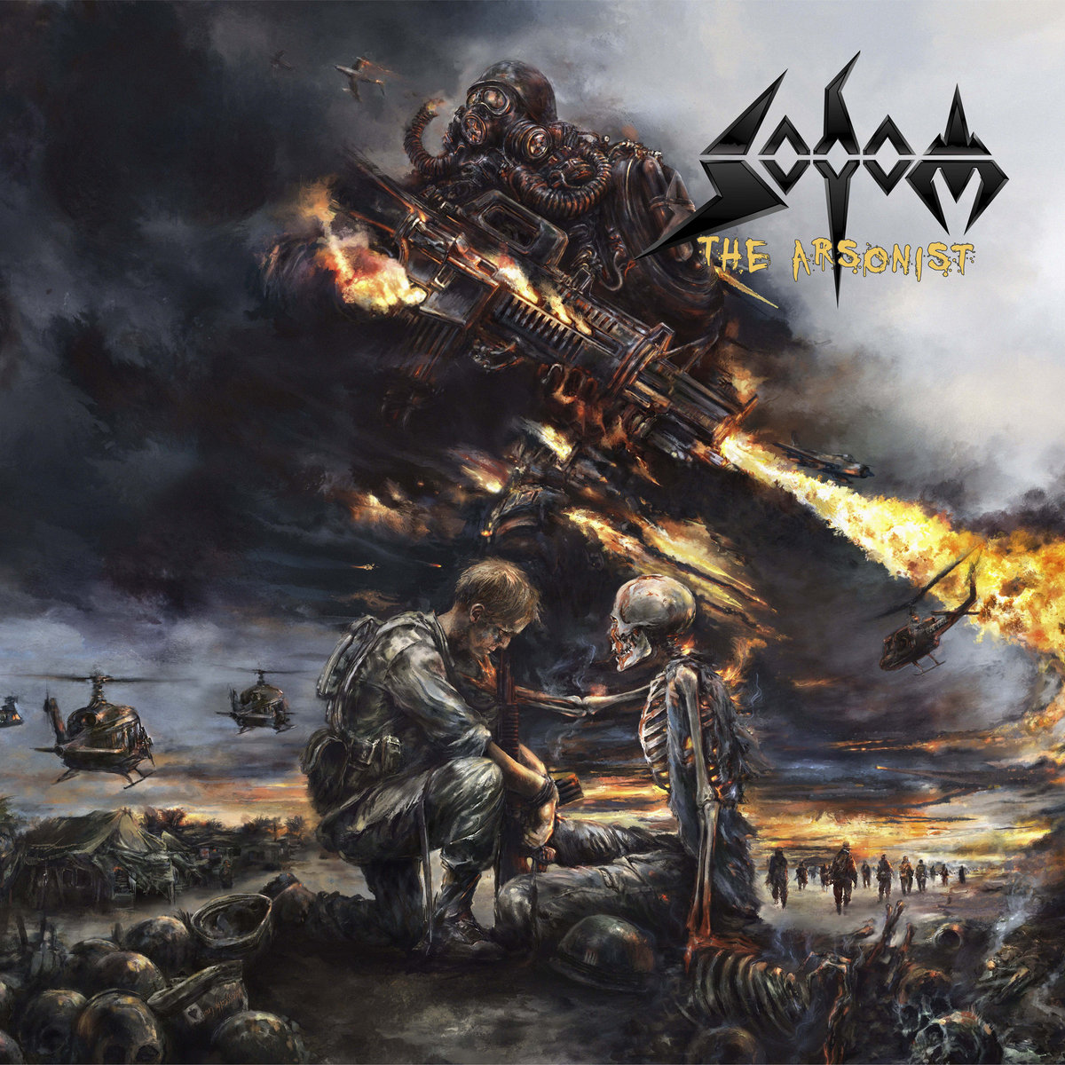 Album cover for The Arsonist by Sodom