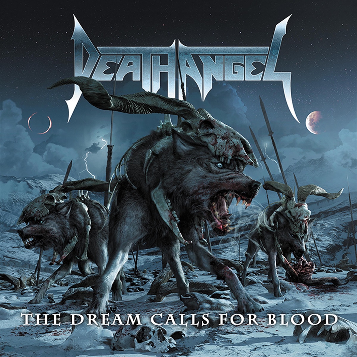 Album cover for The Dream Calls for Blood by Death Angel