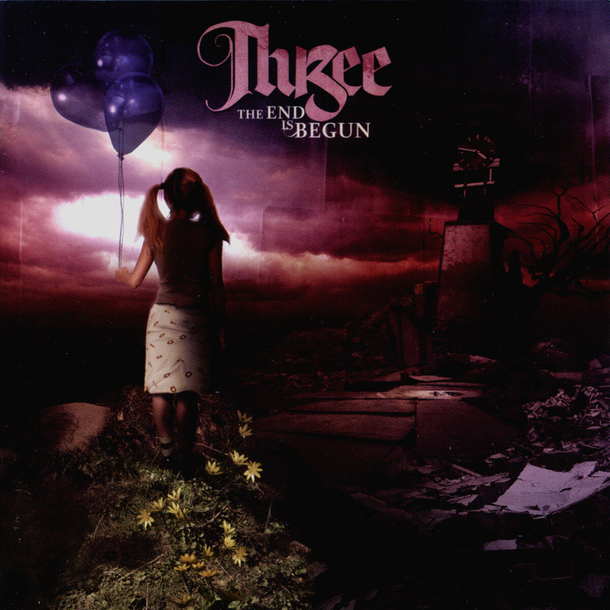 Album cover for The End Is Begun by 3