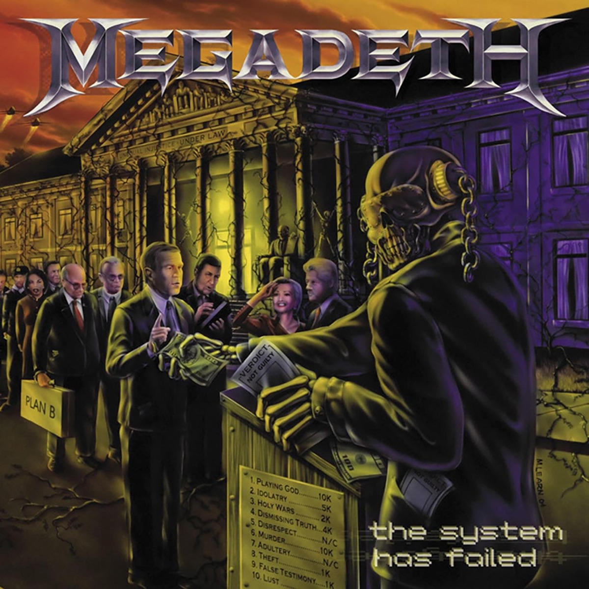 Album cover for The System Has Failed by Megadeth