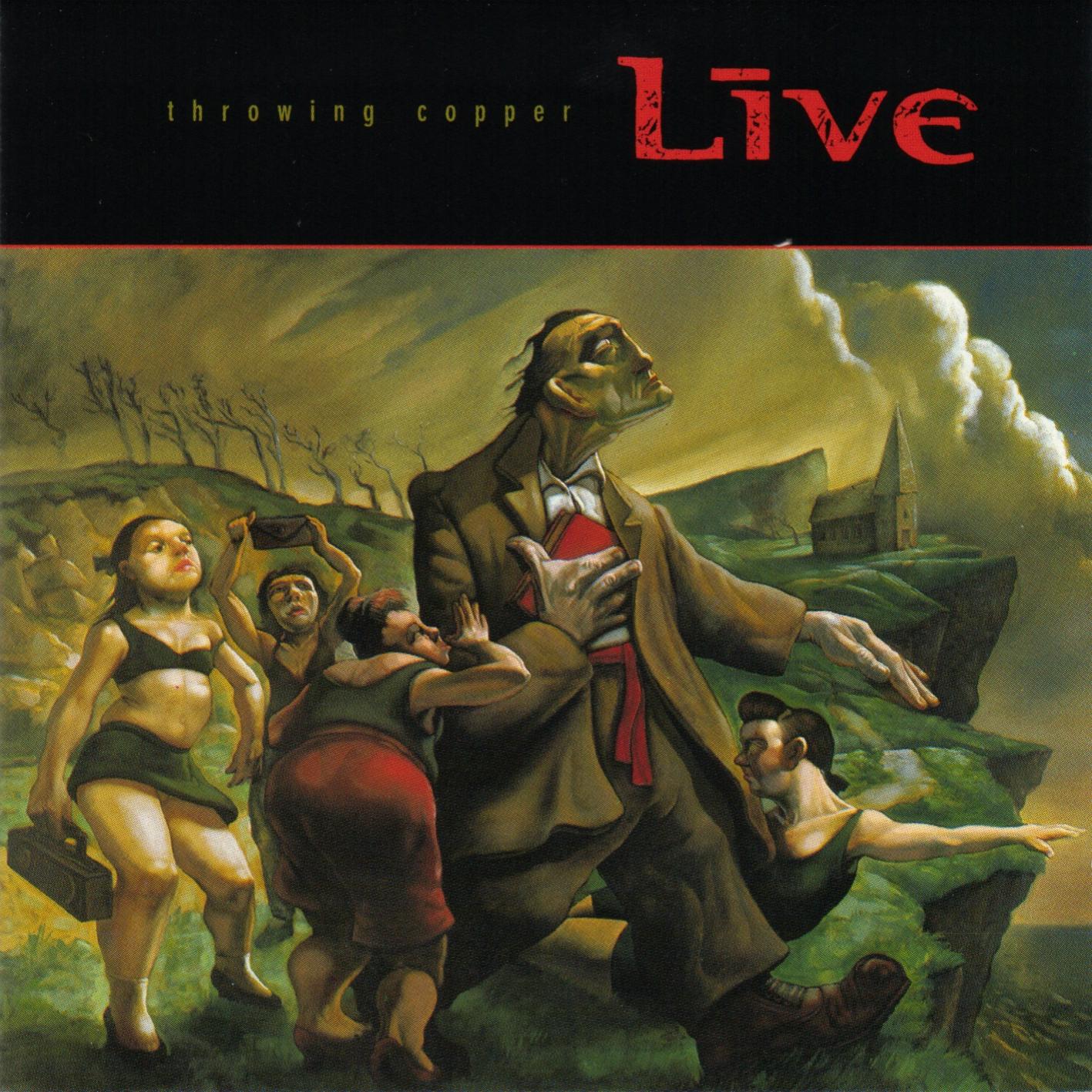 Album cover for Throwing Copper by Live