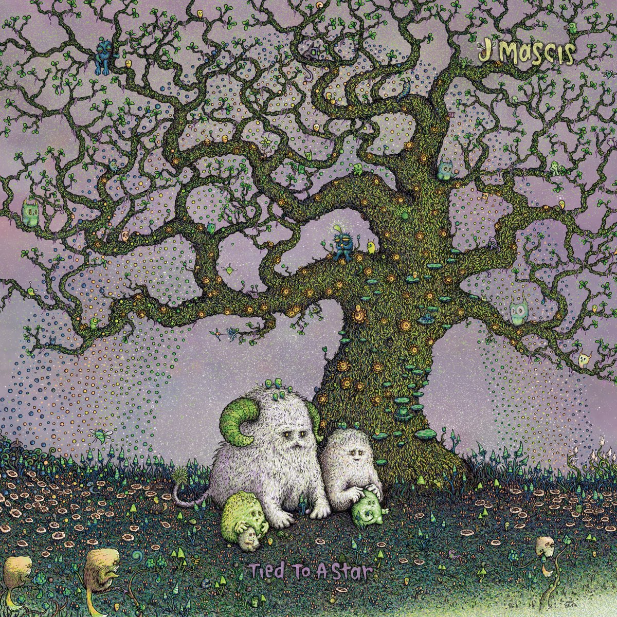 Album cover for Tied to a Star by J Mascis