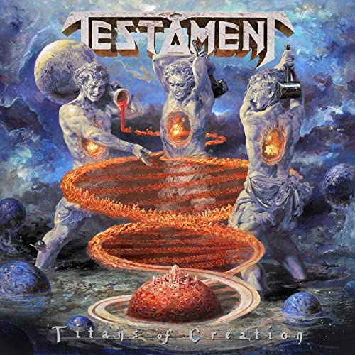 Album cover for Titans of Creation by Testament
