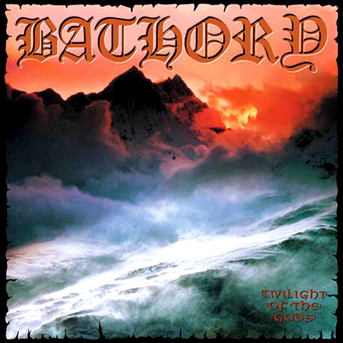 Album cover for Twilight of the Gods by Bathory
